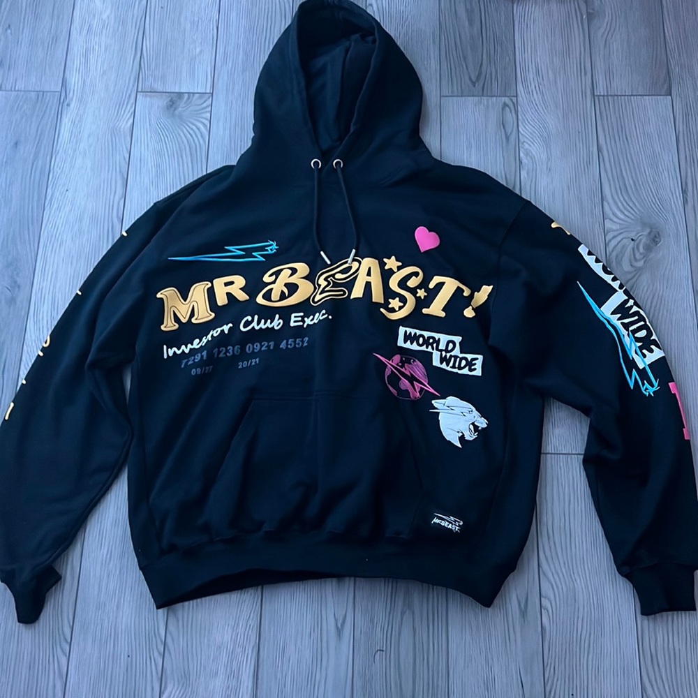 MrBeast investor hoodie